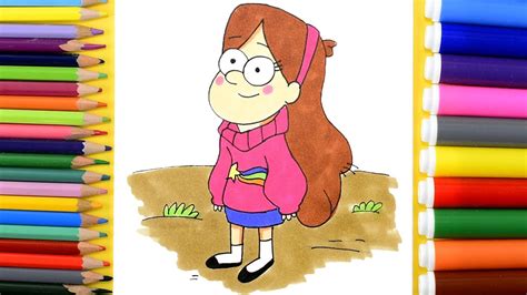 Drawing Mabel Pines From Gravity Falls How To Draw Easy Youtube