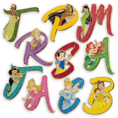Disney Princess Pin Set Ubicaciondepersonascdmxgobmx