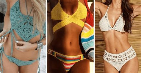 Mod Les De Bikini Au Crochet Cr Ez Un Maillot De Bain Unique Et Styl