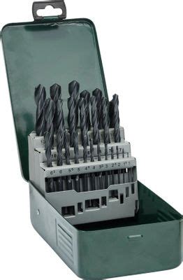 Набор сверл Bosch HSS-R, по металлу, цилиндрический, 25шт [2607019446 ...