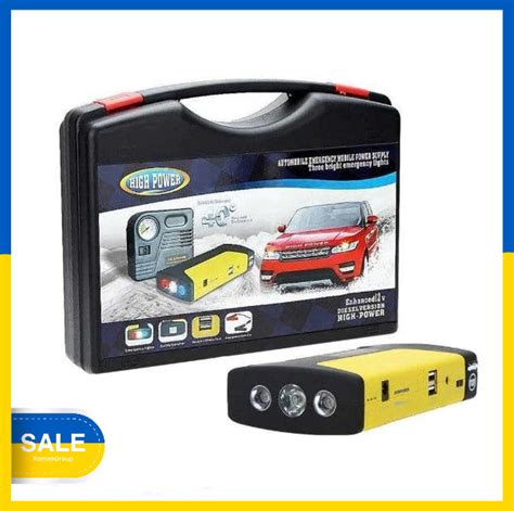 Пуско-зарядное Устройство для Машины 50800 МАч JumpStarter TM15 300 ...