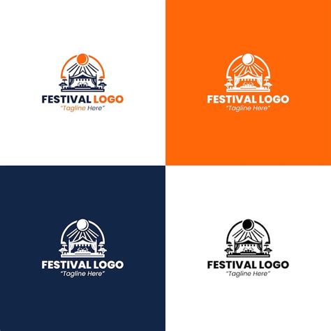premium vector festival logo