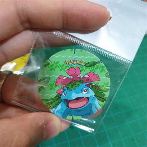 Jual Pokemon Coin Tazos Chiki Balls Venusaur Shopee Indonesia