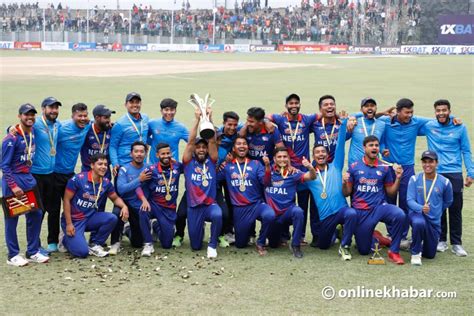 Nepal Cricket Have High Hopes About Facing India Pakistan