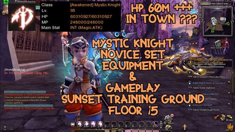 Dragon Nest Sea Mystic Knight Novice Equipment And Gameplay Stg F15