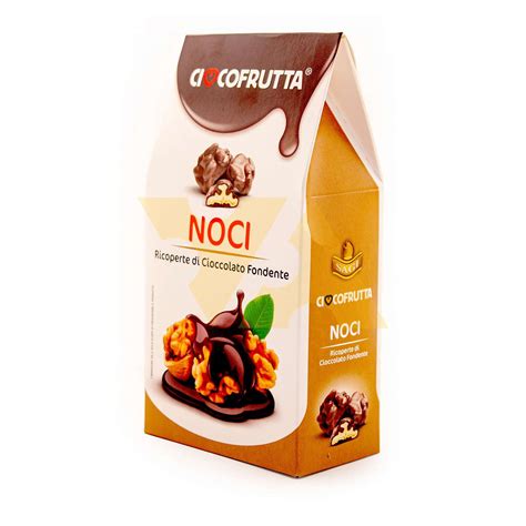 Грецкие орехи в темном шоколаде, CIOCCOFRUTTA, 0,100 кг (карт/кор ...