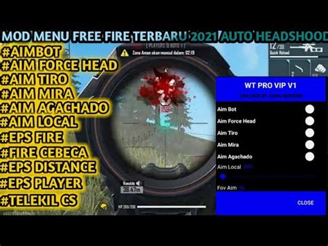 MOD MENU FREE FIRE VIP MOD PRO GRATIS YouTube