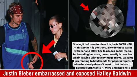 Justin Bieber Embarrassed And Exposed Hailey Baldwin For Staged