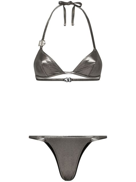 Dolce Gabbana Triangle Bikini Set Woman 2 Silver Artofit