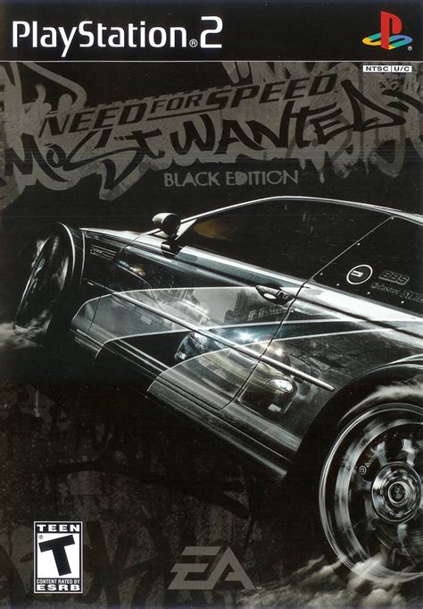 Need for Speed Most Wanted Black Sony Playstation 2 Game