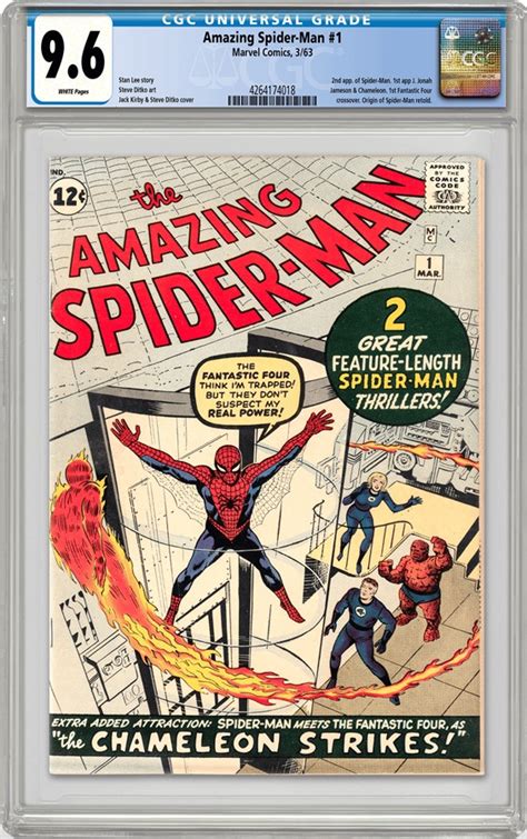 CGC Graded Amazing Spider Man 1 Sets New Price Record For Title CGC