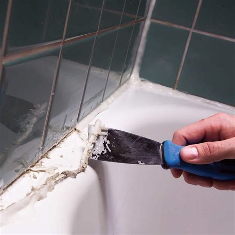 How To Remove Silicone Old Caulking In Your Bathroom Architectures Ideas