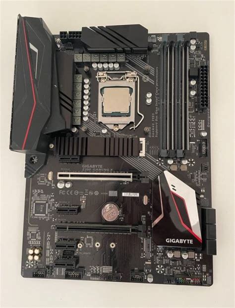 Intel Core I5 9600k Gigabyte Z390 Gaming X Mainboard