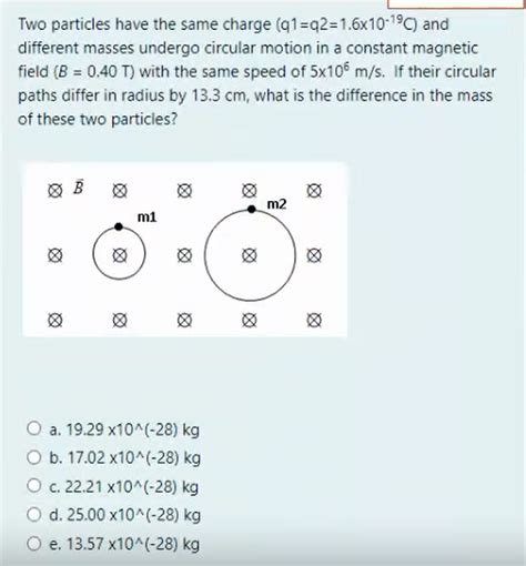 Answered Two Particles Have The Same Charge… Bartleby