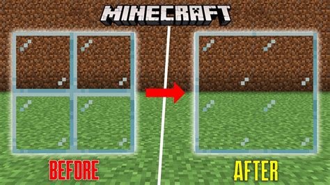 Connected Glass Addon For Minecraft Pe Connected Glass For 1 20 Minecraft Bedrock Youtube