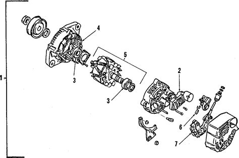 Geo Metro Bearings Rear All Models Alternator 96061542 Stingray