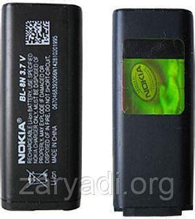 Оригинальный Аккумулятор Nokia BL-8N Nokia 7280 Nokia 7380, Original ...