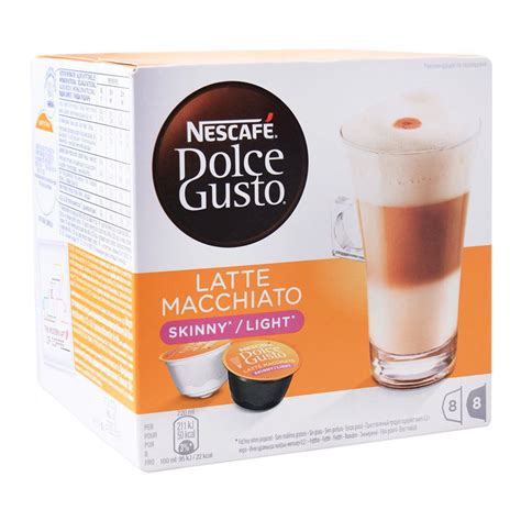 Purchase Nescafe Dolce Gusto Latte Macchiato Light/Skinny, 8+8 Single ...