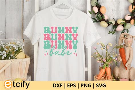 Bunny Babe Retro SVG Graphic By Etcify Creative Fabrica