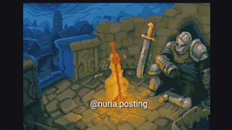 Guerrero De Dark Souls Descansando Youtube