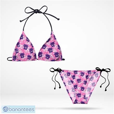 Gengar Tropical Beach String Bikini Swimwear Gift Fans Banantees