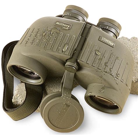 Military-issue Steiner® 10x50 mm R Binoculars - 103377, Binoculars ...