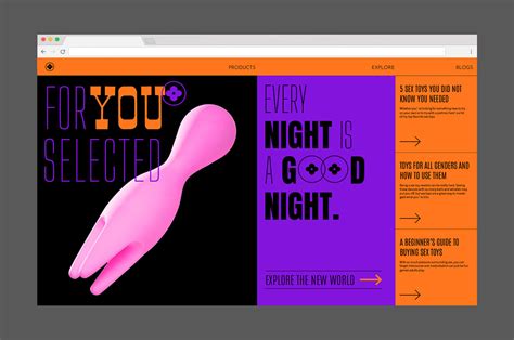 Sex Toys Brand Happiness In House Behance