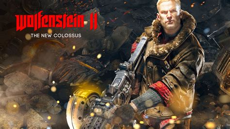 Wolfenstein II game cover HD wallpaper | Wallpaper Flare