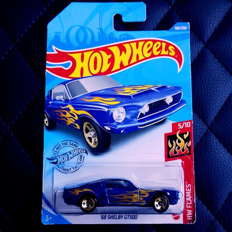 68 Shelby GT500 HW Flames Hot Wheels Shopee Brasil