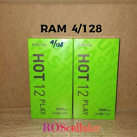 Jual Infinix Hot Play Garansi Resmi Shopee Indonesia