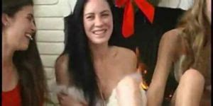 Frankies Angels Lesbian Group Christmas Sienna Jade Marx Adara Star T Jade Marxx Jade