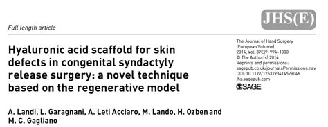 Syndactyly Treatment: What's Next? | Congenital Hand and Arm ...