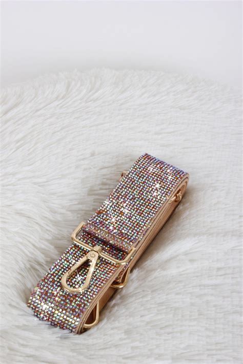 Rs038 Sparkling Rhinestone Guitar Strap