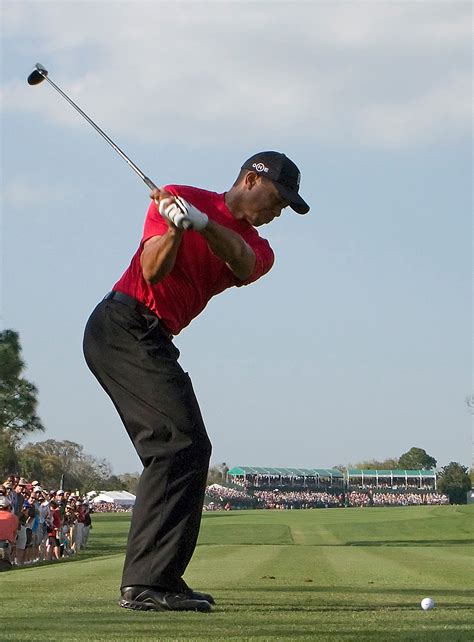 Tiger Woods Swing 2022