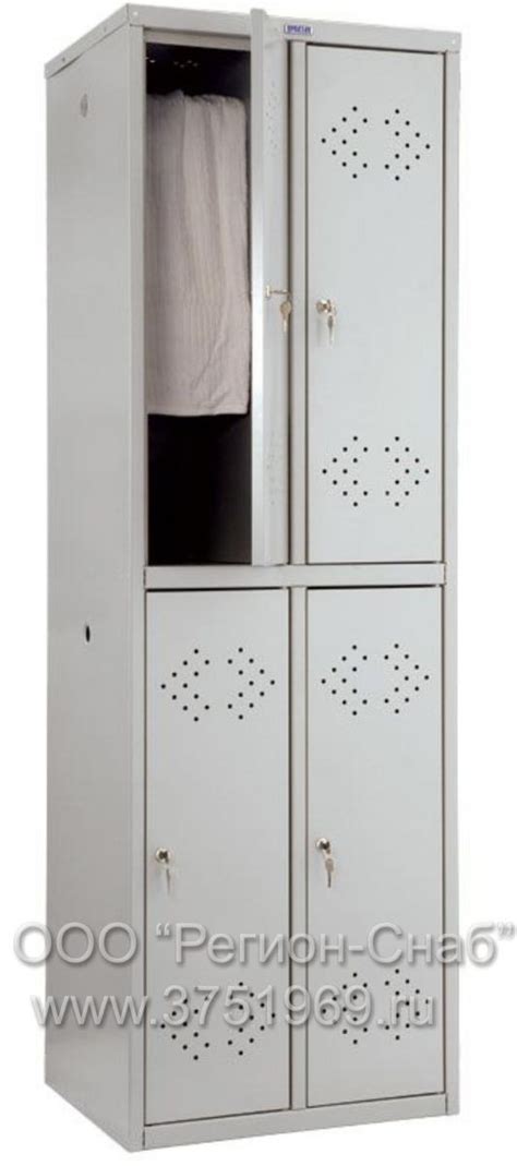 Металлические шкафы для одежды Практик, шкафы металлические для ...