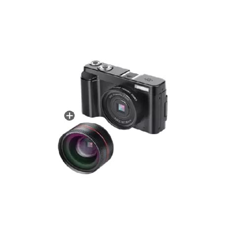 Digitalkamera 24MP, vidvinkelobjektiv