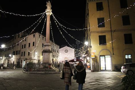 Christmas In Lucca Editorial Stock Photo Image Of Lady 149701233