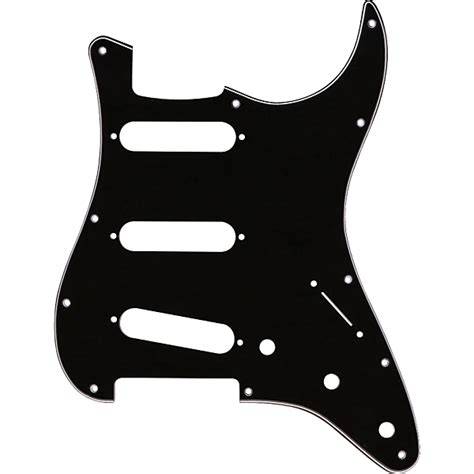 Fender American Standard Strat 11 Hole Pickguard Black Guitar Center