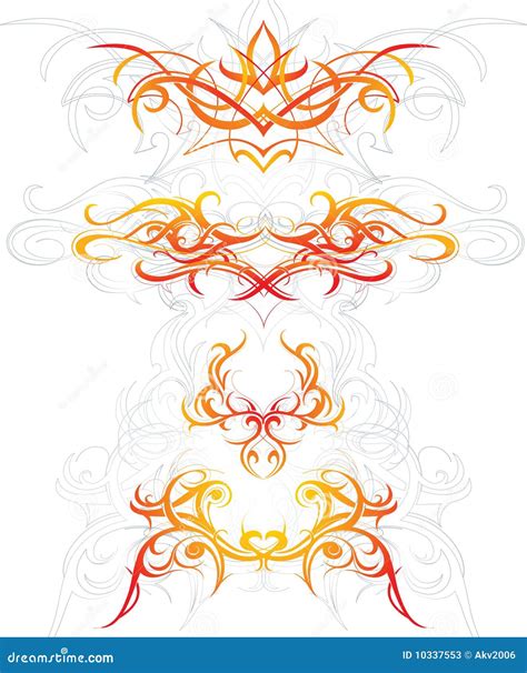Tribal Art Elements Stock Vector Illustration Of Artwork 10337553