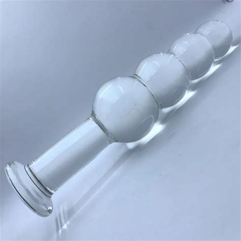 Cuentas Anales De Cristal Pyrex Para Hombre Y Mujer Consolador De Cristal Tap N Anal Pene