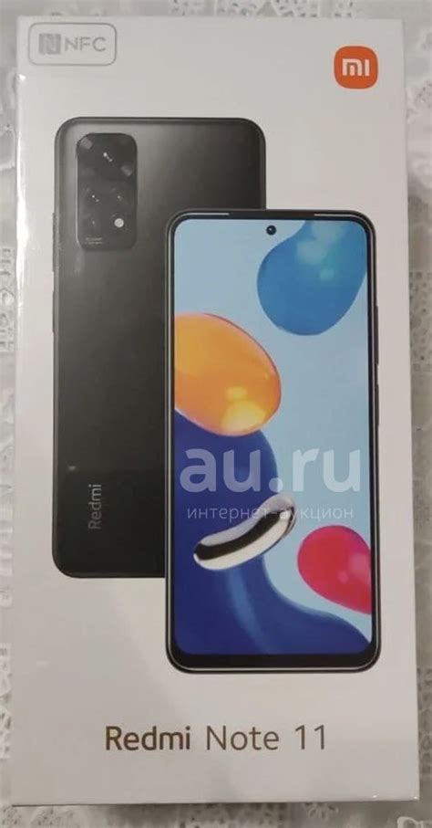 Xiaomi Redmi Note 11 NFC - экран 6.43' FHD+ AMoLED 90Гц, 4/64Гб ОЗУ/ПЗУ ...