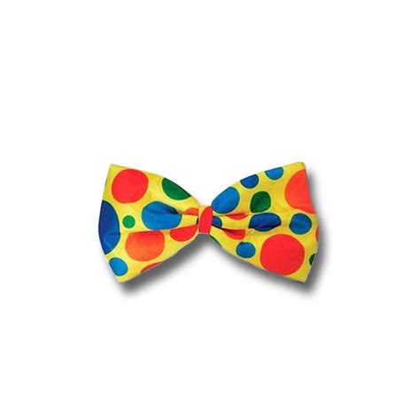 Gravatas De Palhaço - Gravata Borboleta de Palhaço com Bolinhas Coloridas - Extra Festas