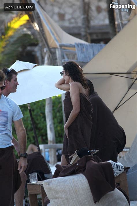 Luann De Lesseps Sexy Flaunts Her Beautiful Body In A Hot Black Bikini At The Beach In Tulum