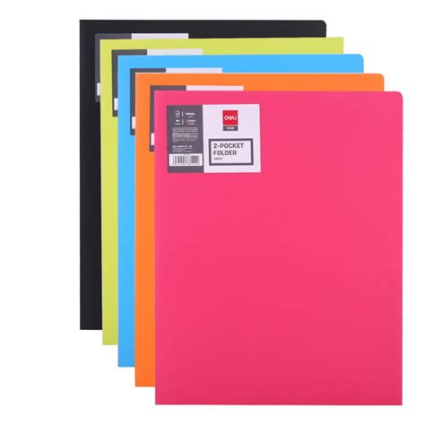 Папка-уголок Deli Vivid, A4, пластиковая - купить с доставкой по ...