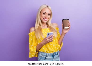 Shirtless Blonde Woman Screaming While Posing Stock Photo Shutterstock
