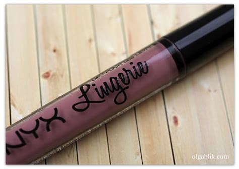 » Жидкая матовая помада NYX Lip Lingerie Liquid Lipstick — отзыв