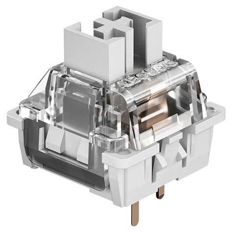 Gray Wood Shaft V Hot Swappable Linear Shaft Body Pin Mechanical Keyboard Shaft Body Diy