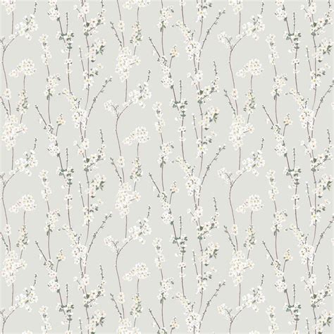Prestigious Textiles Roller Blind Almond Blossom Silver The Home Of