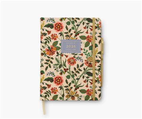 2026 12-Month Hardcover Planner with Pen - Gracie – Rifle Paper Co