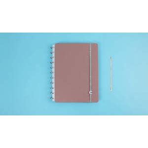 Caderno Inteligente Chic Nude Grande Shopee Brasil